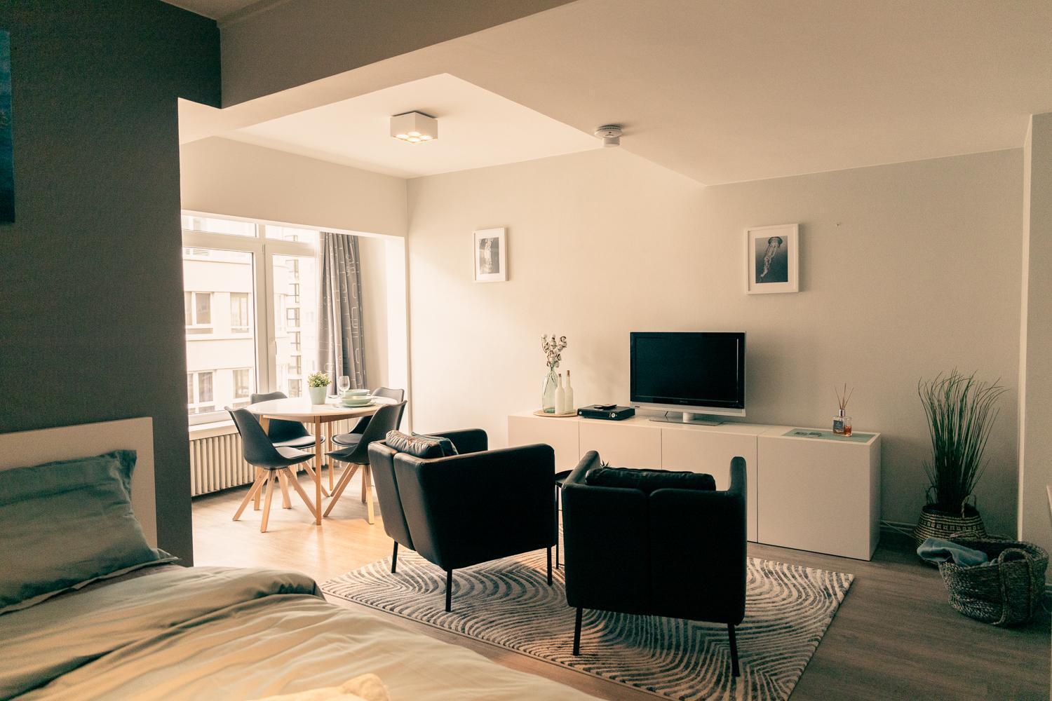 Ruime 2 Pers Studio Bij Casino Oostende: Geniet Van Zee, Kunst, En Relax Екстер'єр фото